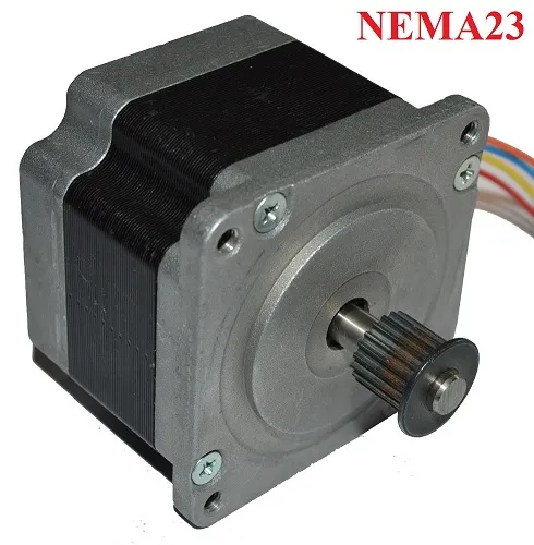 Bipolar Nema23 2a Stepper Motor 4 Wire Stepper Motor 1356